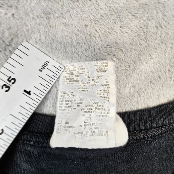 Champion Life Heritage T-Shirt Men's Medium Black Big C Chest Patriotic Logo - Picture 7 of 8